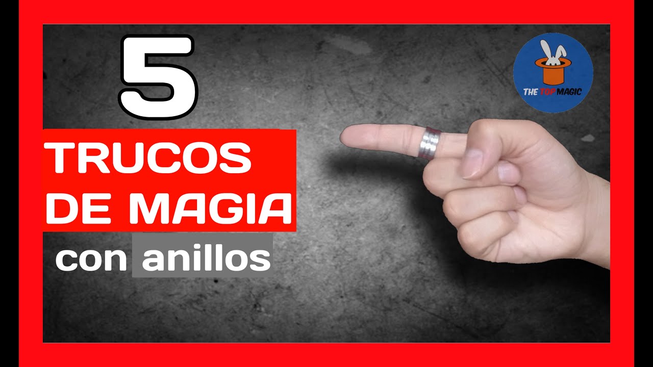 5 TRUCOS de MAGIA con ANILLO alucinantes - Aprende Gratis.