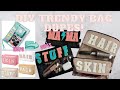 DIY TRENDY BAG DUPES 🦋 WITH PUFF HEAT TRANSFER VINYL