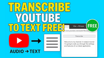 How to Automatically Transcribe YouTube Videos to Text for Free Using Vibe