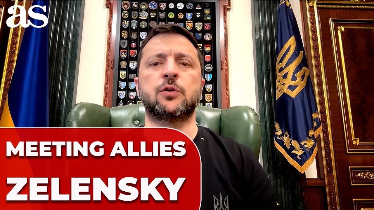 UKRAINE, allies meeting in BRITAIN was constructive, ZELENSKY says