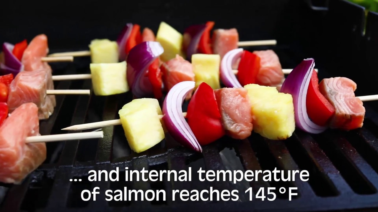 Pineapple Salmon Kabob YouTube