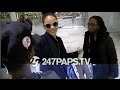 Rihanna and Melissa Forde Arriving at JFK Airport from London 12-03-14