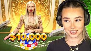 $10,000 BACK ON EVOLUTION BLACKJACK! - Rosie Mae