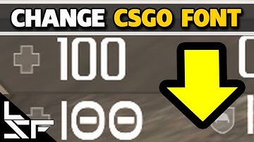 How to change your Font in CSGO | Custom Fonts