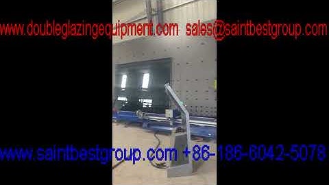 Double Glazing Automatic Sealing Robot,Automatic Glass Sealing Robot with Double Component