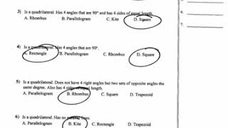 Classifying Shapes Day 5
