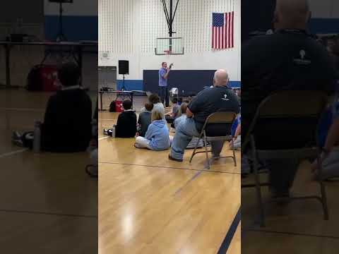 Mr. Peace Raps about Life at St. Simon the Apostle School in Indianapolis, Indiana