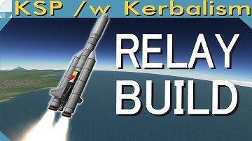Mun Relay Build | Stream pt. 2/3 (KSP 1.11.1)