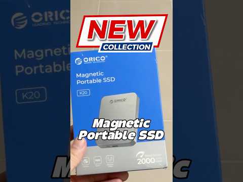 【開箱推薦】SSD 磁吸式手機硬碟，簡單又好用 | ORICO #unboxing #分享