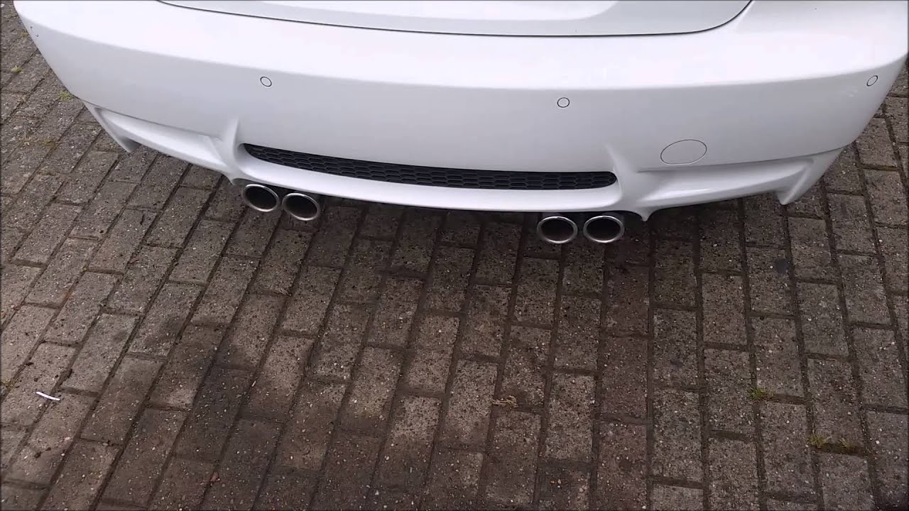 porsche boxster E92 M3 OEM exhaust mod before and after by Pauls car weldng