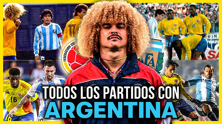 🔥TODOS LOS PARTIDOS de COLOMBIA vs ARGENTINA en ELIMINATORIAS a MUNDIALES🌎🏆| CAMILO MD