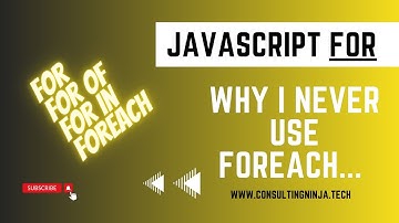Javascript: for |  for of | for in | forEach