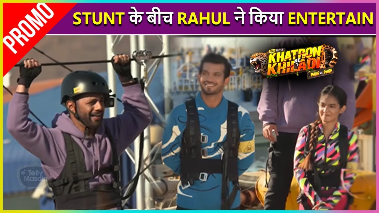 Rahul Vaidya Sings While Doing A Stunt | Khatron Ke Khiladi 11 Promo