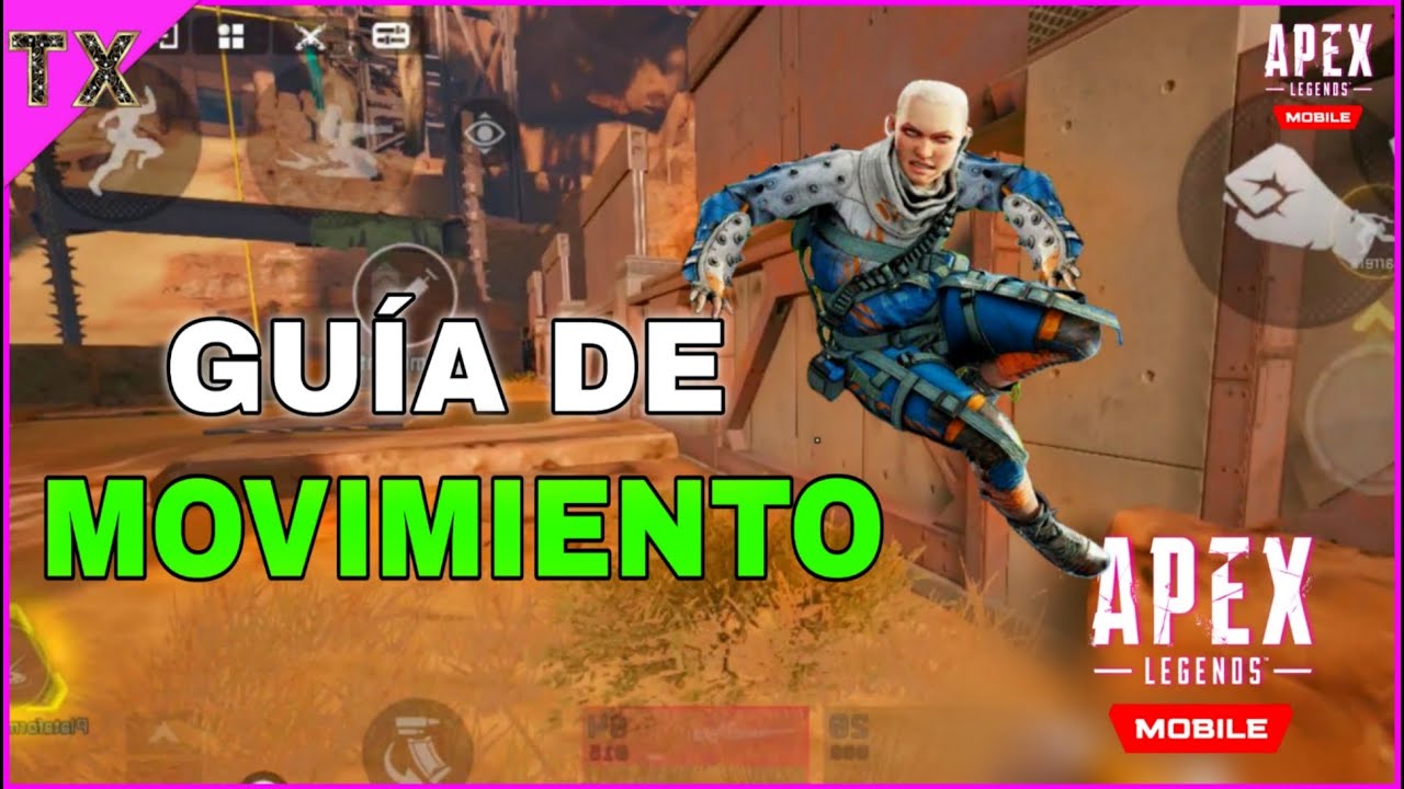 APEX LEGENDS MOBILE GUÍA DE MOVIMIENTO *TRUCOS y CONSEJOS DE MOVIMIENTO* WALL BOUNCE y SLIDE JUM