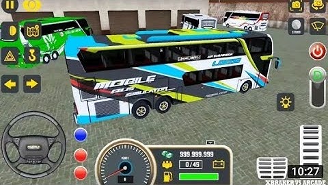 Mobile Bus Simulator New Bus #6 JAKARTA New Update Game - Android Gameplay FHD gaming bus