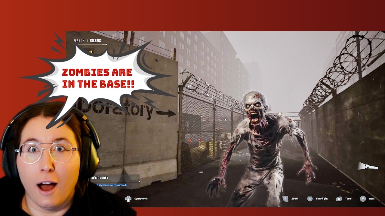 Zombies in the base! I repeat, zombies in the base!!   | Quarantine zone the last check ep8