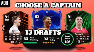 I DID 13 DRAFTS AND GOT __ 126s!!