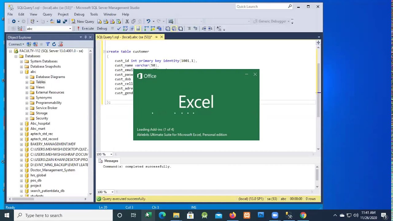 Auto Increment Column With Letter in Sql Server - YouTube
