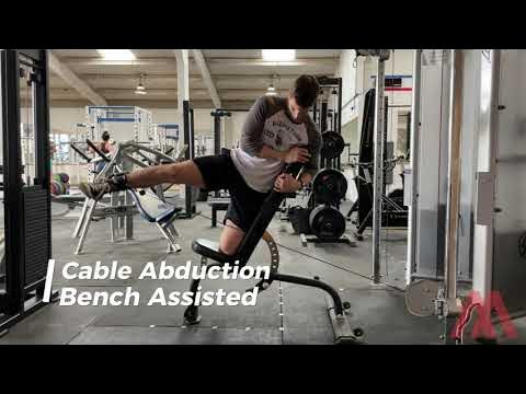 Bench Supported Cable Abduction - Exercise Demo 