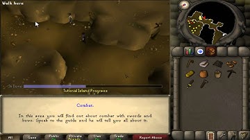 Old School RuneScape 2007 Tutorial Island