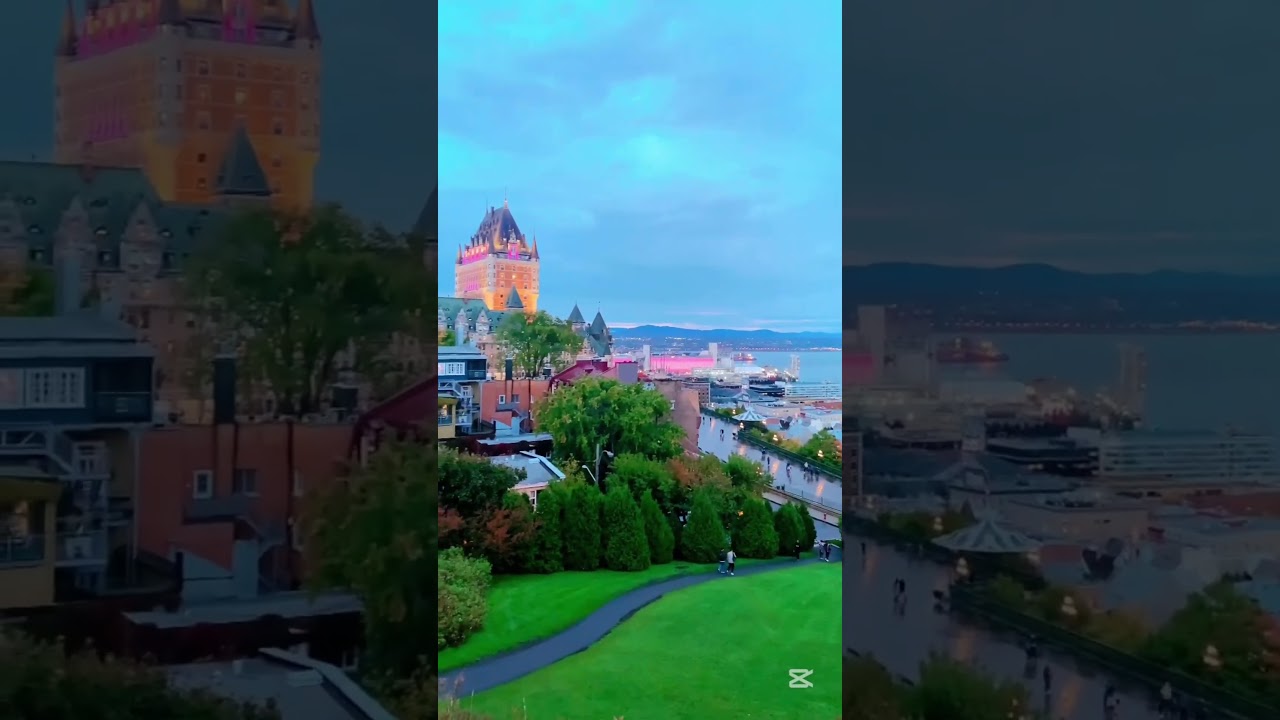 （韓劇：孤單又燦爛的神鬼怪）拍攝🎬場景 超興奮😆偷偷說連泊2天城堡唷😌 Fairmont Le Chateau Frontenac芳提娜城堡 #出國旅行 #出國旅遊 #旅行vlog