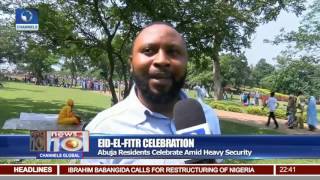 EID-EL-FITR Celebration: Abuja Residents Celebrate Amid Heavy Security