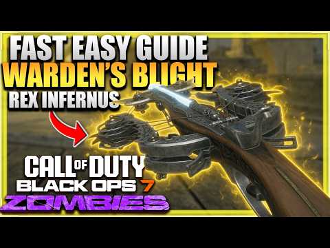 How to Get Warden Blight - Rex Infernus Wonder Weapon "Black Ops 7 Zombies)