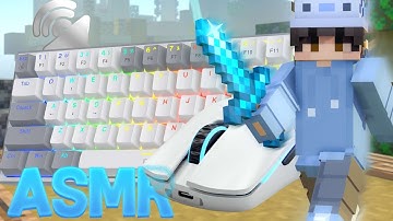 Hive Bedwars | Modded Keyboard + Mouse Sounds ASMR (Aula F75)