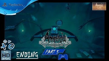 Amnesia Collection: A Machine for Pigs [ PS4 ] - Walkthrough Part 5 " Ending " ( The Heart )