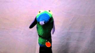 Dog Sock Puppet- Movement, Expression Test