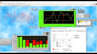 Set Properties of Charts and Graphs in LabVIEW