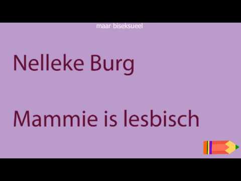 Nelleke Burg  |  Mammie is lesbisch