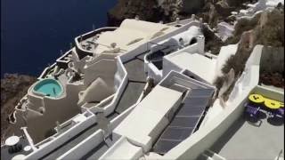 جزيرة سانتوريني الرومانسية في اليونان Santorini in Greece