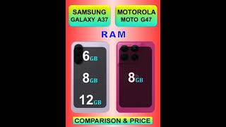 Samsung Galaxy A37 Vs Motorola Moto G47 Full Comparison &amp; Price in Pakistan India &amp; Bangladesh