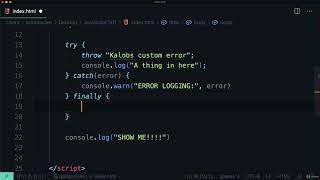 18 Gracefully Handling Errors With Trycatchfinally