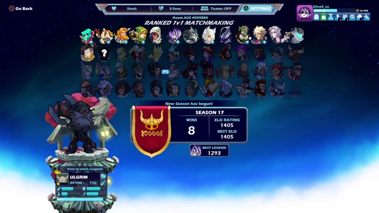 Brawlhalla Season End