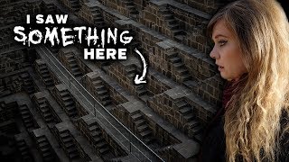 I Saw Something Weird In India Haunted Chand Baori Stepwell Dark Figure Seen
