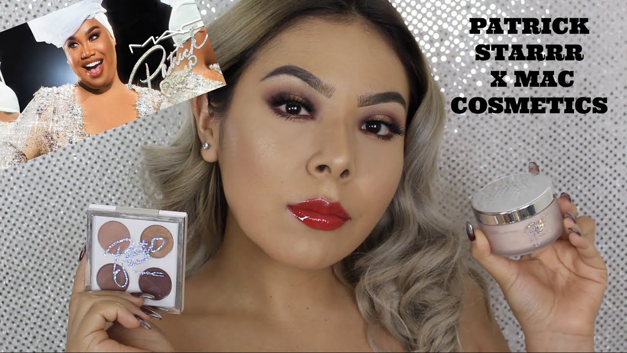 Patrick starrr x mac cosmetics first impressions review youtube