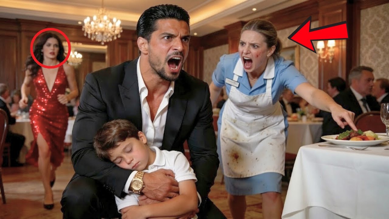 «¡Tu Prometida Puso Algo En La Comida De Tu Hijo!» Gritó La Camarera