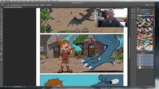 Coloring - Flatting A Comic Page