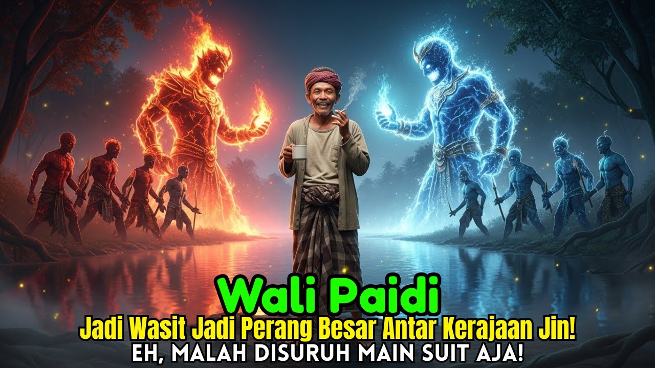 Wali Paidi Jadi Wasit Perang Antar Kerajaan Jin! Tapi Ujungnya Malah Ngopi Bareng!
