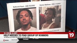 U.S. Marshals, Cleveland police search for 2 suspects wanted for a November crime spree