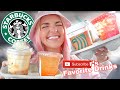 Trying My SUBSCRIBERS Favorite STARBUCKS Drinks!