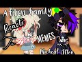 Afton Family reacts to Micheal Afton memes l Lazy l