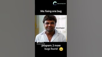 Fixing one bug but found 2 more bugs #short #memes #trending #developer #hindimemes