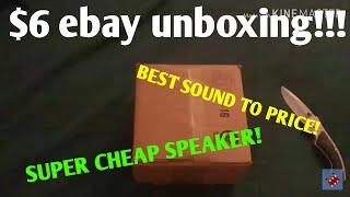 BEST $6 EBAY BLUETOOTH SPEAKER?!?!?