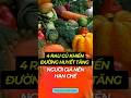 4 LOẠI RAU CỦ KHIẾN ĐƯỜNG HUYẾT TĂNG, NGƯỜI GIÀ NÊN HẠN CHẾ. #short