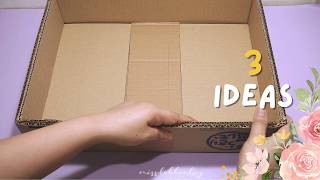3 Genius Cardboard Box Ideas That Save Space and Money