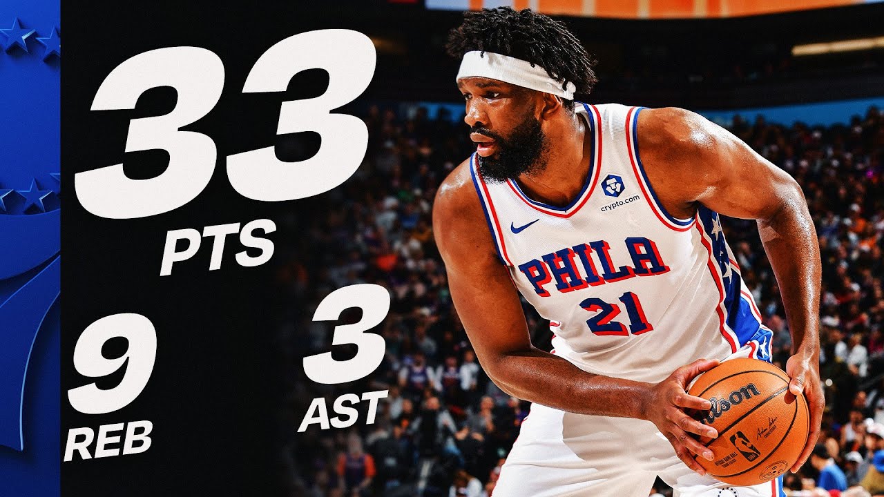 Embiid's 33 PTS Powers 76ers In PHX | February 7, 2026