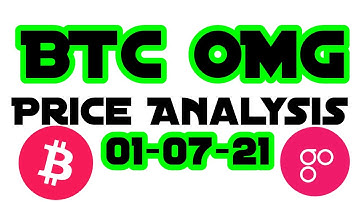 Bitcoin BTCUSD & OmiseGo OMGUSD Price Prediction & Technical Analysis 1/7/21
